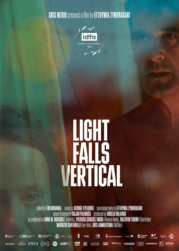 Light Falls Vertical poster