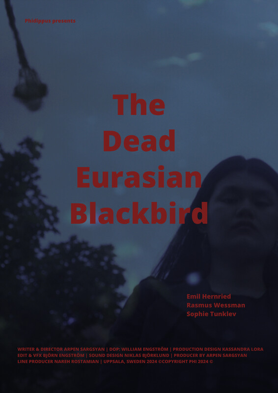 Poster The dead eurasian blackbird